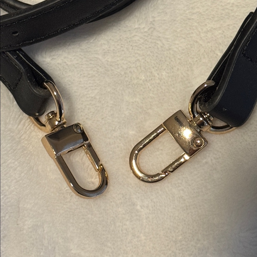 Vegan Leather Black Adjustable Replacement Purse … - image 2